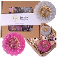 Zestaw na Prezent Bombki Herbaciane Stokrotki na Prezent Upominek Dla Niej