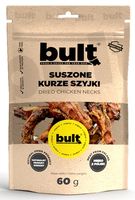 100% Suszone kurze szyjki - zdrowy przysmak naturalny dla psa Bult 60g