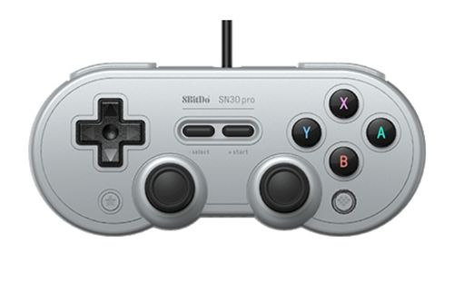 Kontroler przewodowy 8BITDO SN30 Pro Szary na Arena.pl