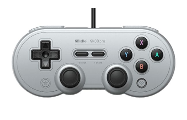 Kontroler przewodowy 8BITDO SN30 Pro Szary zdjęcie 3