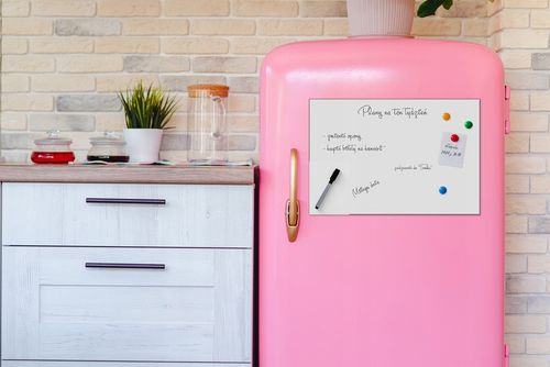 Tablica magnetyczna Notatnik Planer na lodówkę Notes na magnes + PISAK na Arena.pl