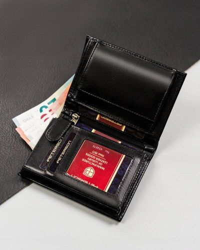 klasyczny portfel męski bez zapięcia zewnętrznego - peterson na Arena.pl