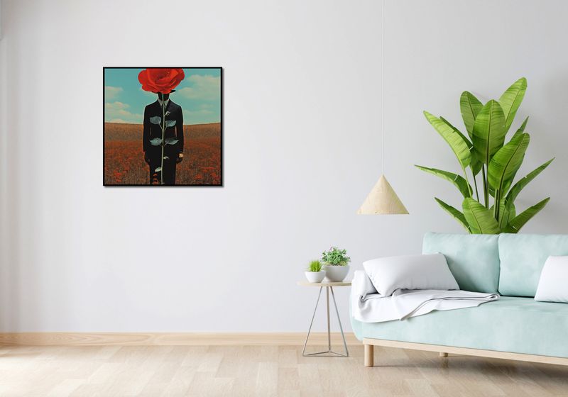 Plakat 70x70cm Obserwator zza Maku zdjęcie 4