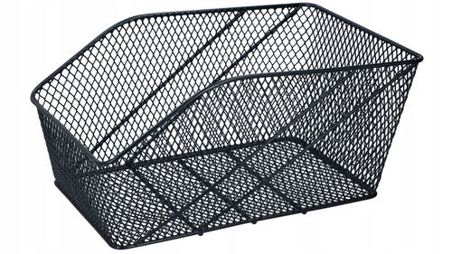 Kosz metalowy rowerowy duży koszyk na rower bagażnik DUNLOP 13L + ODBLASK na Arena.pl