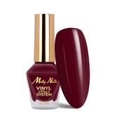 Klasyczny lakier Color Lacquer Vinyl Effect MollyNails Burgundy 10 ml