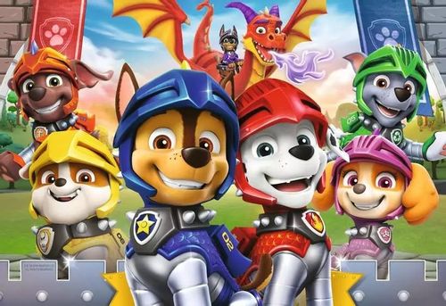 Puzzle 35 Elementów Psi Patrol Rycerze na Arena.pl