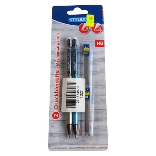 Ołówek Automatyczny z Gumką Rysikami HB 2szt na Arena.pl