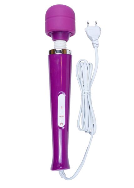 Stymulator-Magic Massager Wand Cable 110-240V Purple 10 Function zdjęcie 4
