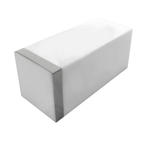 LAMPA OGRODOWA ZE STALI NIERDZEWNEJ E27 LED STOJĄCA SREBRNA ZEWNĘTRZNA na Arena.pl