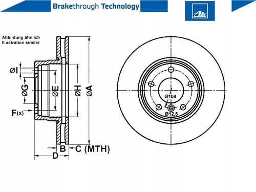 TARCZA HAM PRZOD 310X24 V POWER DISC ATE na Arena.pl