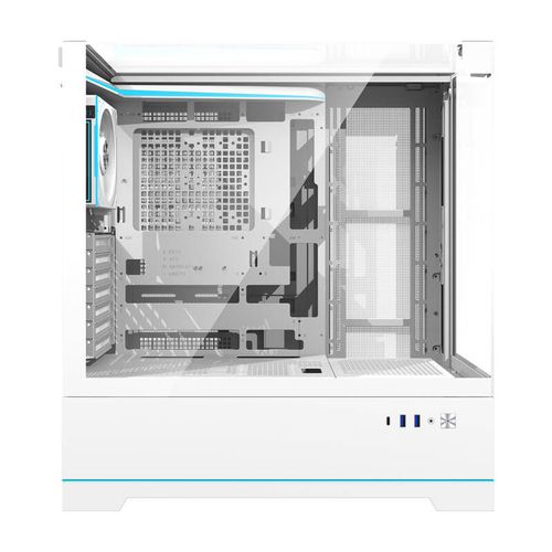 obudowa komputerowa darkflash dy450 pro (biała) + 1 wentylator na Arena.pl