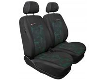 Uniwersalne pokrowce przód ELEGANCE 1+1 ZIELONE do Citroen C-Crosser