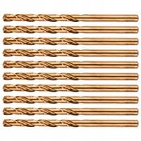 Wiertła do metalu HSS-Co 5.0 mm 10 szt. NEO TOOLS