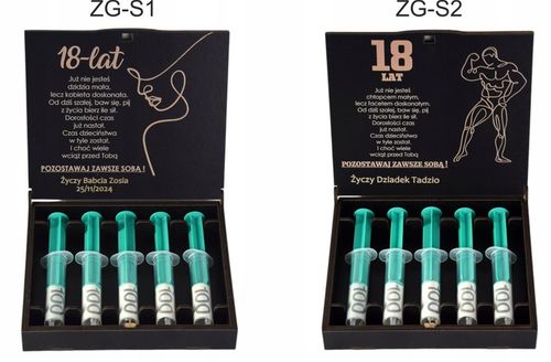 Pudełko Zastrzyk Gotówki Prezent na 18 Urodziny na Arena.pl