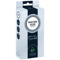 mister size 47 mm - precyzyjnie dopasowane prezerwatywy 10 sztuk