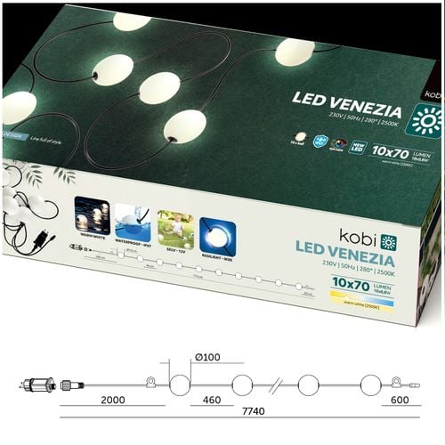 girlanda led venezia 10w kobi na Arena.pl