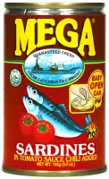 Sardynki w sosie pomidorowym z chili 155g - Mega