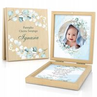 Pudełko na pieniądze z nadrukiem zdjęcia CHRZEST