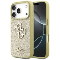 etui guess fixed glitter big 4g na iphone 17 pro - złote