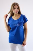 Koszulka z koronkowymi detalami Mela Chabrowa UNI