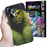 ETUI DO MOTOROLA MOTO G13 / G23 - HULK AVENGERS SPIDERMAN MARVEL + FOLIA