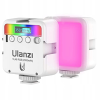 Lampa LED Ulanzi VL49 RGB AKUMULATOR 2000 mAH do Telefonu Aparatu Kamery