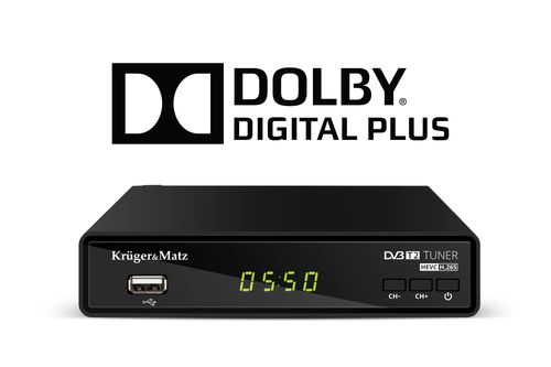Tuner DVB-T2 KrugerMatz H.265 HEVC dekoder KM0550B na Arena.pl