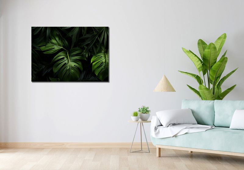 Obraz 100x70cm Zielony Szept zdjęcie 2