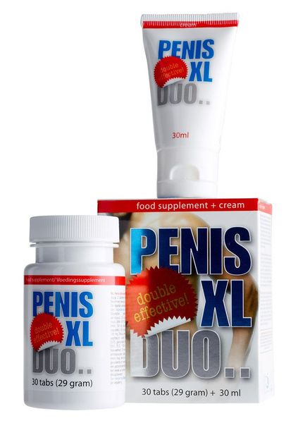 Tabletki I Krem Powiększające Penisa Penis Xl Duo Pack zdjęcie 1