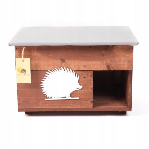 Domek dom dla Jeża jeży DREWNIANY budka dom legowisko producent XXL na Arena.pl