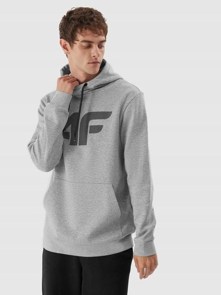 4F BLUZA MĘSKA DRESOWA SPORTOWA Z KAPTUREM BASIC zdjęcie 2