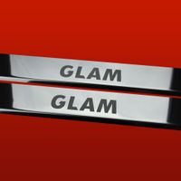 Listwa progowa OPEL/VAUXHALL ADAM  GLAM Stal nierdzewna 304 połysk 2szt