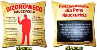 poduszka Wzorowego Nauczyciela 35x35 cm  S129