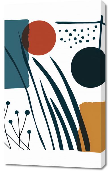 Obraz 60x100cm Przerys nad Treścią zdjęcie 1