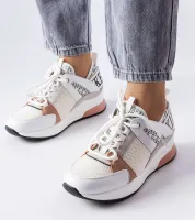 Biało-różowe sneakersy Vinceza 38