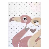RUG/LU/TINIES/FLAMINGOS/CREAM/80x150