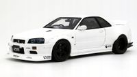 OTTO NISSAN SKYLINE GT-R (R34) KRC Body Kit 2019 Pearl wh. L.E.1/2000 1:18