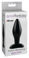 pipedream anal fantasy korek stożkowy 12 cm czarny silikonowy