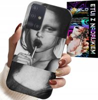ETUI DO SAMSUNG GALAXY M31S - MONA LISA Z LIZAKIEM MODNE WZORY CASE