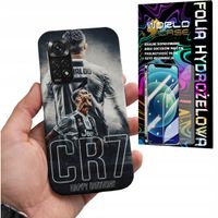 ETUI DO XIAOMI NOTE 11 11s - RONALDO PIŁKARSKIE WZORY PIŁKA NOŻNA + FOLIA