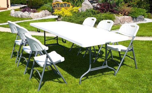 STÓŁ SKŁADANY 240 cm x 86 cm DUŻY cateringowy. na Arena.pl