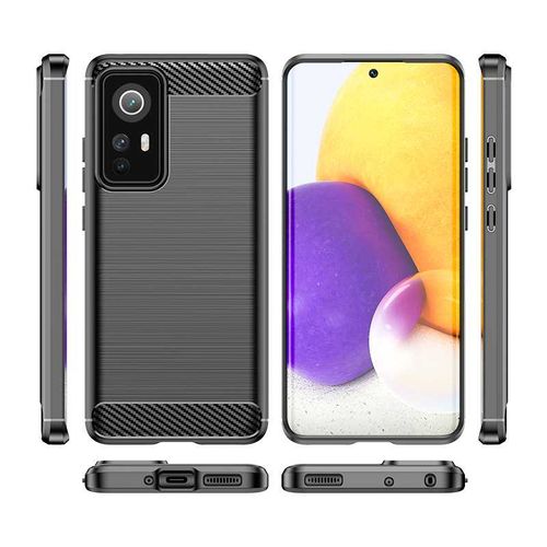 Spacecase Carbon Xiaomi 12/12X Czarny na Arena.pl