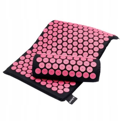 Mata do Akupresury z Poduszką Zdrowotna z Kolcami Damska 75 cm Różowe na Arena.pl