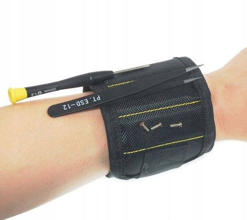 Magnetyczna opaska narzędziowa na rękę nadgarstek śruby przybornik na Arena.pl
