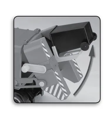 Middle Truck. Śmieciarka, zielona 32103 na Arena.pl