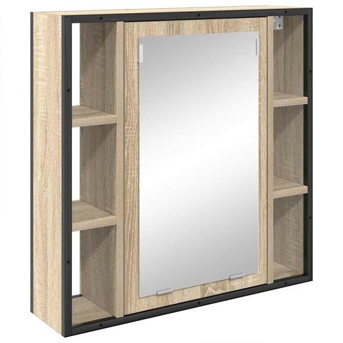 Zestaw mebli łazienkowych 3 pcs dąb sonoma 33 x 33 x 185.5 cm na Arena.pl