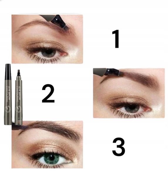 KREDKA DO BRWI MARKER EYEBROW GRAFIT WODOODPORNY zdjęcie 6