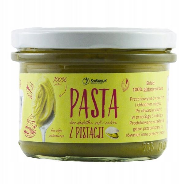 Pasta z pistacji 150g Krukam zdjęcie 2