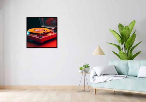 Plakat 70x70cm Retro Granie na Arena.pl