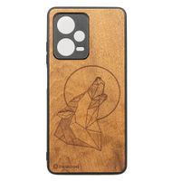 drewniane etui bewood redmi note 12 pro plus 5g wilk imbuia